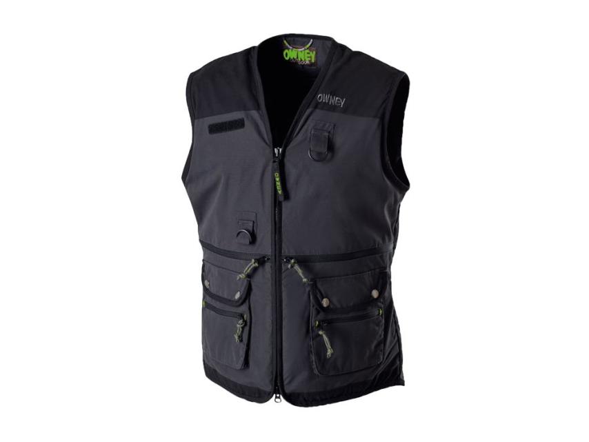 Owney Dog Sport Weste Profi Damen anthrazit/green M 1