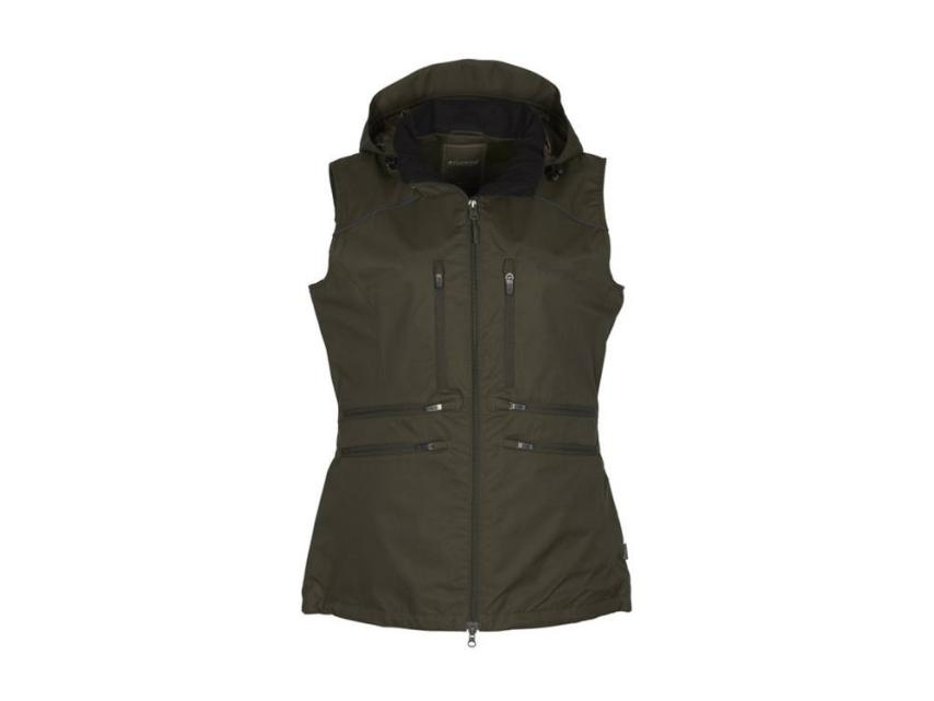 Pinewood Dog Sports Windblocker Damenweste moss green XXL 1
