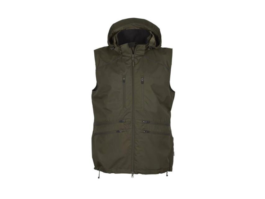 Pinewood Dog Sports Windblocker Herrenweste moss green L 1