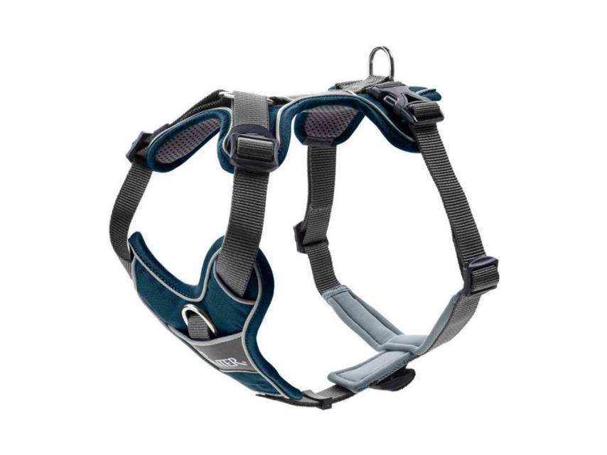 Hunter Hundegeschirr Divo blau/grau S 1