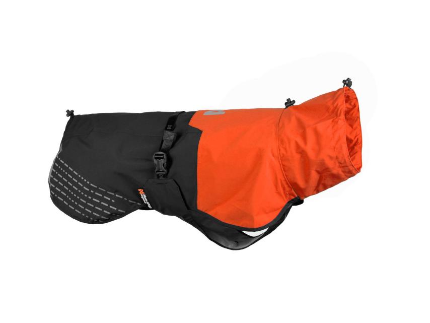 Non-Stop Dogwear Fjord Raincoat Hunderegenmantel orange/black 27 1