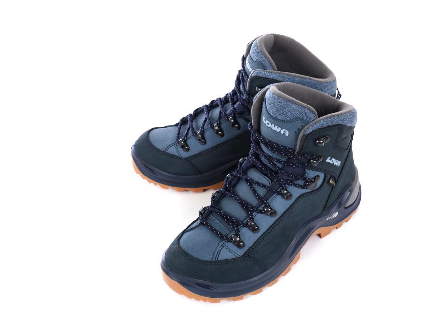 Lowa Renegade Warm GTX® MID Damenschuhe navy/eisblau 1