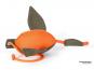Firedog Enten Dummy 400 g mit Wurfhilfe khaki orange 1