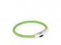 Leuchthalsband USB Flash grün 1