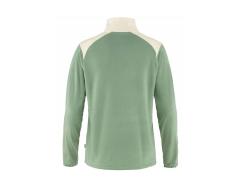 Fjällräven Vardag Lite Damen Fleece Pullover Sage Green/Chalk White 2