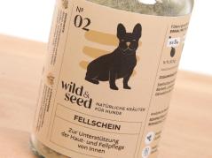 Wild & Seed Fellschein Kräutermischung für Hunde 2