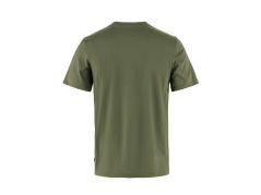 Fjällräven Lush Logo T-Shirt für Herren Laurel Green 2