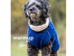 Warmup Cape Pro Mini Hundemantel & Bademantel dunkelblau 30 cm 2