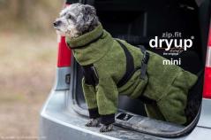 Dryup Body zip.fit Mini Hundebademantel moos 2