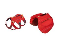 Ruffwear Palisades Pack Hunderucksack Red Sumac 2