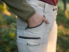 Pinewood® Damen Outdoor Shorts Brenton Concrete Grey 2