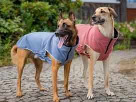 Wolters Hundejacke Fleece Casual Soft & Dry taubenblau 75 cm 2