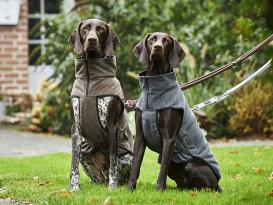 Wolters Hunde-Fleecejacke Casual grau meliert 75 cm 2
