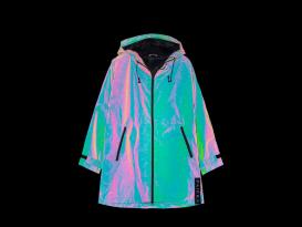 Paikka Visibility Damen Regenmantel Green Leo reflektierend XS 2