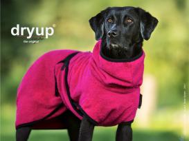 Dryup Cape Hundebademantel pink XS 2