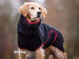 Dryup Cape Hundebademantel schwarz XS 2