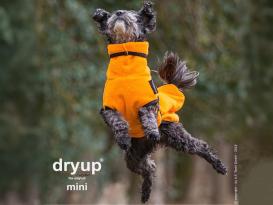 Dryup Cape Hundebademantel Mini clementine 2