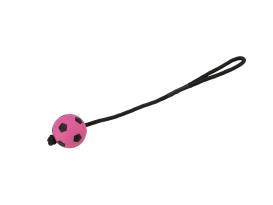 Sportball am Seil aus Moosgummi für Hunde 2