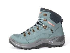 B-Ware Lowa Renegade GTX® MID Damenschuhe eisblau/lachs 6 (39,5) 2