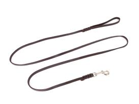 Relaxoo Fettleder Hundeleine -mit Schlaufe- - Länge: 5m, Breite: 8 mm 2