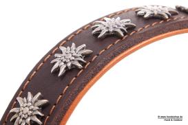 Relaxoo Fettleder Hundehalsband Edelweiß Just Hundesport Edition 50cm 2