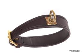 Relaxoo Hundehalsband Schweißhalsung Bisonleder Just-Hundesport-Edition 50 2