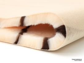 Original Vetbed Isobed SL Wave creme/braun 75 x 50cm 2