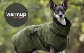 Warmup Cape Pro Hundemantel & Bademantel pine green M / 63,5cm 2