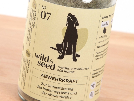 Wild & Seed Abwehrkraft-Mischung für Hunde