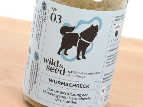 Wild & Seed Wurmschreck Kräutermischung für Hunde