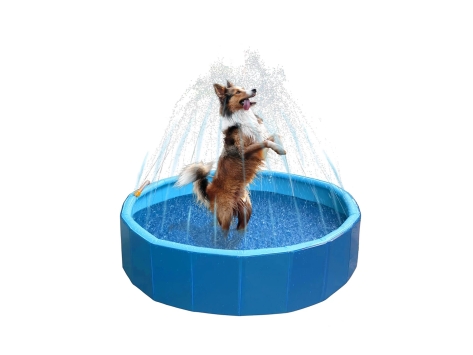 CoolPets Splash Sprinkler Pool für Hunde