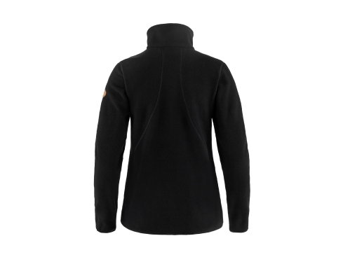 Fjällräven Stina Fleece Jacke Damen schwarz