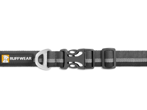 Ruffwear Crag™ reflektierendes Hundehalsband granite gray