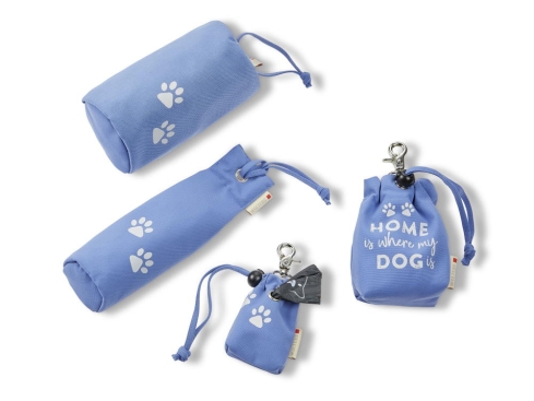 Wolters Poopy Bag Holder Kotbeuteltasche blau