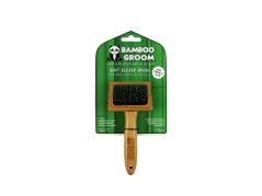 Bamboo Groom Soft weiche Zupfbürste für Hunde 3