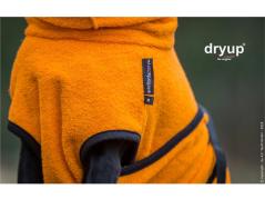 Dryup Cape Hundebademantel clementine 3
