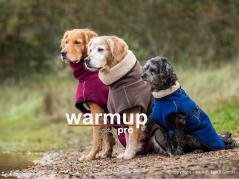 Warmup Cape Pro Mini Hundemantel & Bademantel dunkelblau 30 cm 3