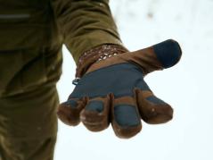 Pinewood® Beheizbare Handschuhe wildlederbraun 3
