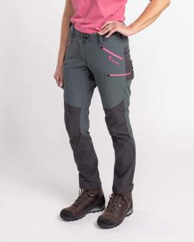 Pinewood® Abisko/Brenton Hundesport Damenhose urban grey/dark anthracite 36 3