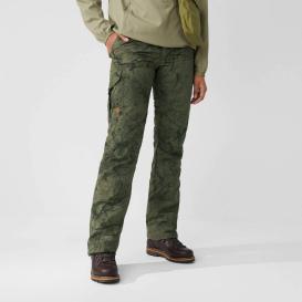 Fjällräven Damenhose Karla Hydratic green camo 3