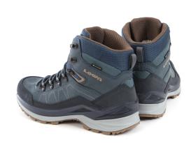 Lowa Toro Pro GTX MID Herrenschuhe stahlblau/sand 3