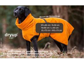 Dryup Cape Hundebademantel Cyan M 3