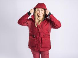 Pinewood DogSports Trainerin Damenjacke Dark Tomato Red M 3