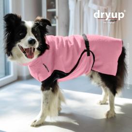 Dryup Cape Hundebademantel rose XS 3