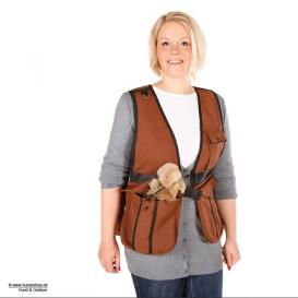 Firedog Dummyweste Hunter canvas braun Gr. M 3