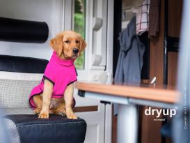 Dryup Cape Hundebademantel pink XS 3