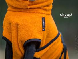 Dryup Cape Hundebademantel clementine M 3
