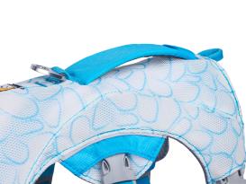 Ruffwear Swamp Cooler kühlendes Hundegeschirr Biolumin Blue L/XL 3