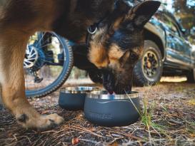 Ruffwear Basecamp Edelstahlnapf Basalt Gray 3