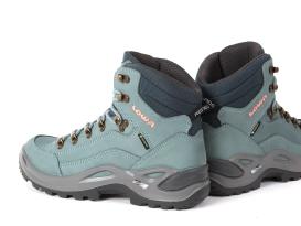 B-Ware Lowa Renegade GTX® MID Damenschuhe eisblau/lachs 6 (39,5) 3